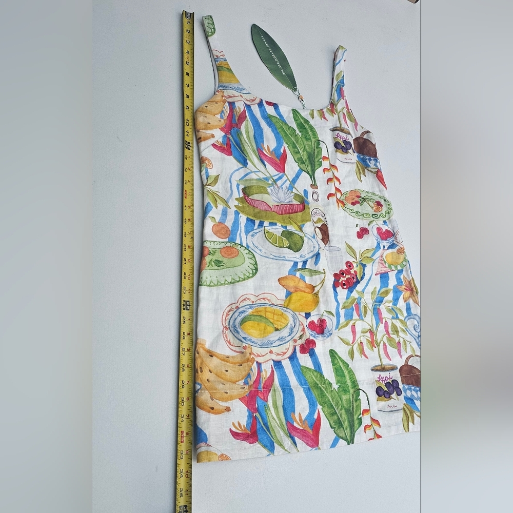 FARM Rio Table Linen Mini Dress - Picture 8 of 10